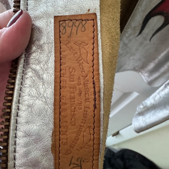 1974 East West Musical instruments custom flame leather jacket - Picture 13 of 16